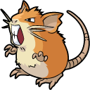 Pokemon Rattata and Raticate