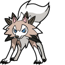Pokemon Rockruff and Lycanroc