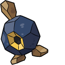 Pokemon Roggenrola and Gigalith