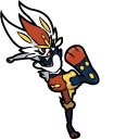 Pokemon Scorbunny and Cinderace