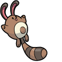 Pokemon Sentret and Furret