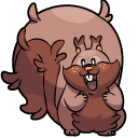 Pokemon Skwovet and Greedent