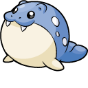 Pokemon Spheal and Sealeo