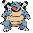 Pokemon Squirtle and Blastoise