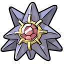 Pokemon Staryu and Starmie