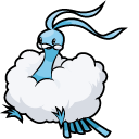Pokemon Swablu and Altaria