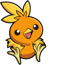 Pokemon Torchic and Combusken