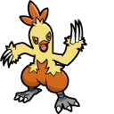 Pokemon Torchic and Combusken