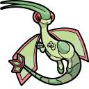 Pokemon Vibrava and Flygon