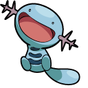 Pokemon Wooper and Quagsire