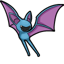 Pokemon Zubat and Golbat