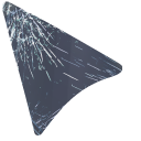 Prank Cracked Glass