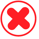 Red Close Tab Button