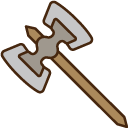 Dragonborn Pusheen and Axe