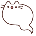 Ghost Pusheen and Candy