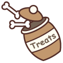 Pugsheen and Bone Treats
