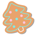 Pusheen and Christmas Tree Gingerbread Cookies
