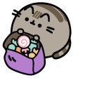 Pusheen and Halloween Treats