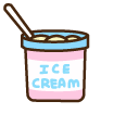 Pusheen and Ice Cream