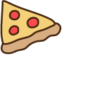 Pusheen and Pizza