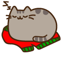 Pusheen and Ugly Holiday Sweater