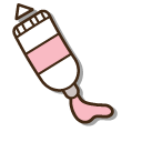 Pusheen Artist and a Paint Tube