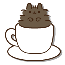 Pusheen Cappuccino and Pip Coffee