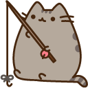 Pusheen Fishing