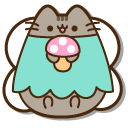 Pusheen in Mushroom and Fairy Costumes