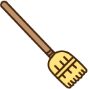 Pusheen Potter and Broomstick