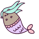 Pusheen Pretty Mermaid