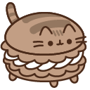 Pusheen Pudding and Macaron