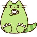 Pusheen Tea-Rex