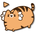 Pusheen Tiger and Lion