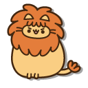 Pusheen Tiger and Lion