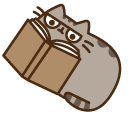 Pusheen Wearing Glasses