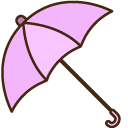 Pusheen with Umbrella