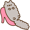 Stormy and Pink Shoe