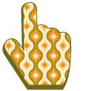 Ogee Retro Pattern with Stars