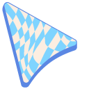 Wavy Checkered Retro Pattern
