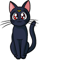 Sailor Moon Luna and Artemis