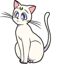 Sailor Moon Luna and Artemis