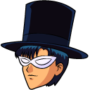 Sailor Moon Tuxedo Mask and Rose
