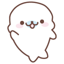 Kawaii Mamegoma Shiro Goma