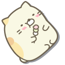 San-X Neko Eating Hanami Dango and Pancakes