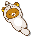 San-X Rilakkuma and Korilakkuma in Otter Costumes