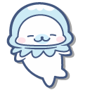 San-X Shirogoma in Shark and Jellyfish Costumes