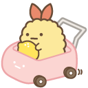San-X Sumikko Gurashi Ebifurai No Shippo with a Purse