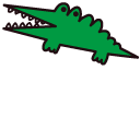 Big Challenges the Green Alligator