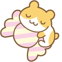 Pompompurin Cookie the Hamster
